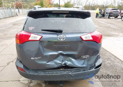 2014 Toyota Rav4 Limited z USA, uszkodzony, nr VIN 2T3DFREVXEW222329